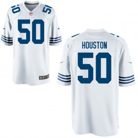 Youth Indianapolis Colts Nike White Alternate Game Jersey HOUSTON#50