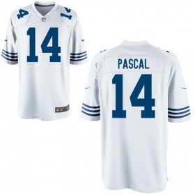 Youth Indianapolis Colts Nike White Alternate Game Jersey PASCAL#14