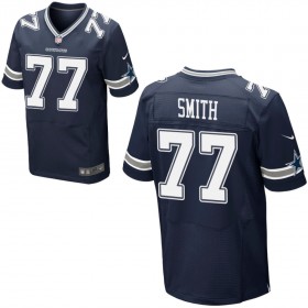 Mens Dallas Cowboys Nike Navy Blue Elite Jersey SMITH#77