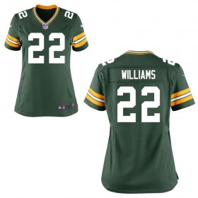 Women's Green Bay Packers Nike Green Game Jersey WILLIAMS#22