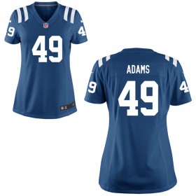 Women's Indianapolis Colts Nike Royal Game Jersey ADAMS#49