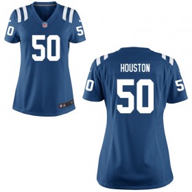 Women's Indianapolis Colts Nike Royal Game Jersey HOUSTON#50