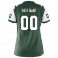 Women's New York Jets Nike Green Customized Game Jersey