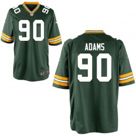 Youth Green Bay Packers Nike Green Game Jersey ADAMS#90