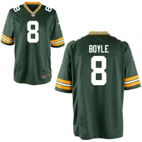 Youth Green Bay Packers Nike Green Game Jersey BOYLE#8