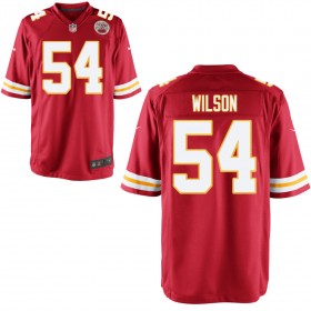 Youth Kansas City Chiefs Nike Red Game Jersey WILSON#54
