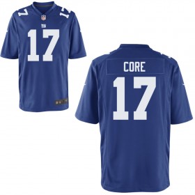 Youth New York Giants Nike Royal Game Jersey CORE#17