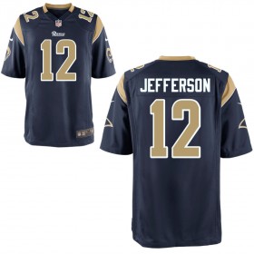 Youth Los Angeles Rams Nike Navy Game Jersey JEFFERSON#12