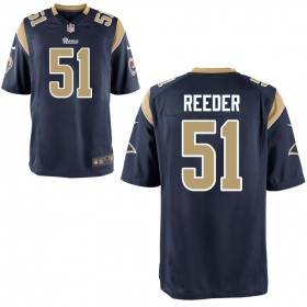 Youth Los Angeles Rams Nike Navy Game Jersey REEDER#51