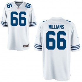 Men's Indianapolis Colts Nike Royal Throwback Game Jersey WILLIAMS#66