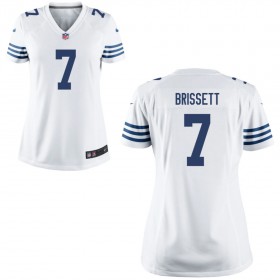 Women's Indianapolis Colts Nike White Game Jersey BRISSETT#7