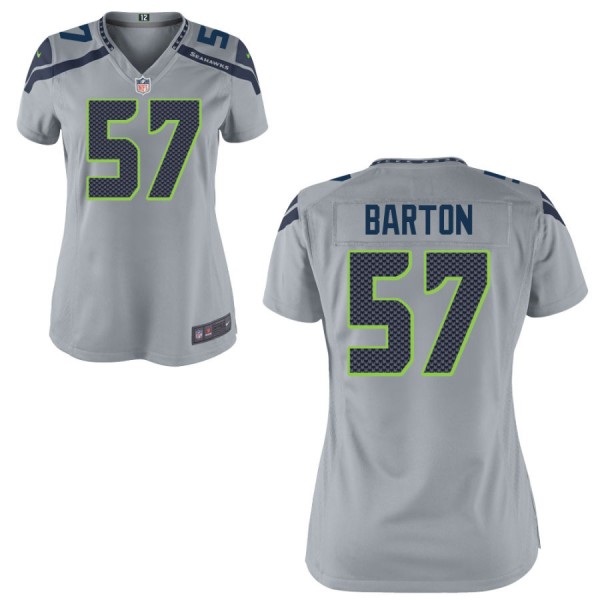 Women's Seattle Seahawks Nike Game Jersey BARTON#57