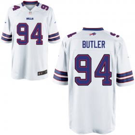 Nike Men's Buffalo Bills Game White Jersey BUTLER#94