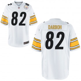 Nike Men's Pittsburgh Steelers Game White Jersey DARBOH#82