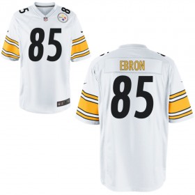 Nike Men's Pittsburgh Steelers Game White Jersey EBRON#85