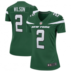 Women's New York Jets Nike Green Game Jersey Zach Wilson#2